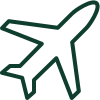 Airport transfer icon