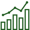 Analytics Growth Icon