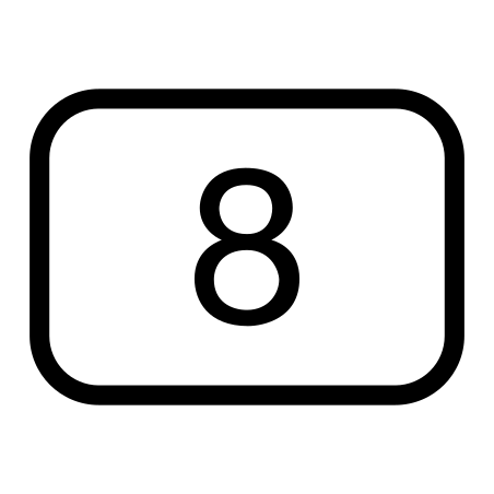 8 Icon Free Download Png And Vector