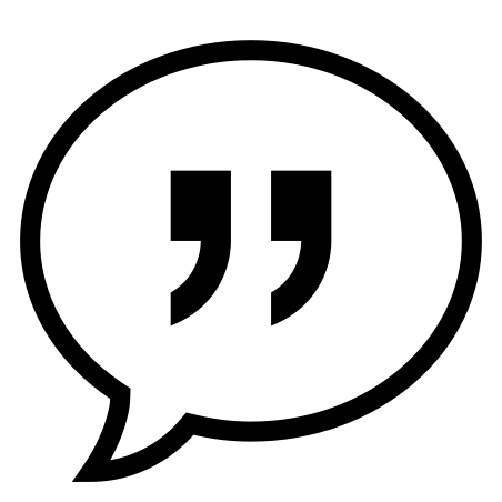 Download Quote Icon In Ios Style