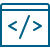 Software development and testing icon