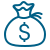 Cost-effective IT services icon