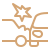 Rear-end collision icon