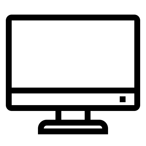 Monitor Icon Free Download Png And Vector