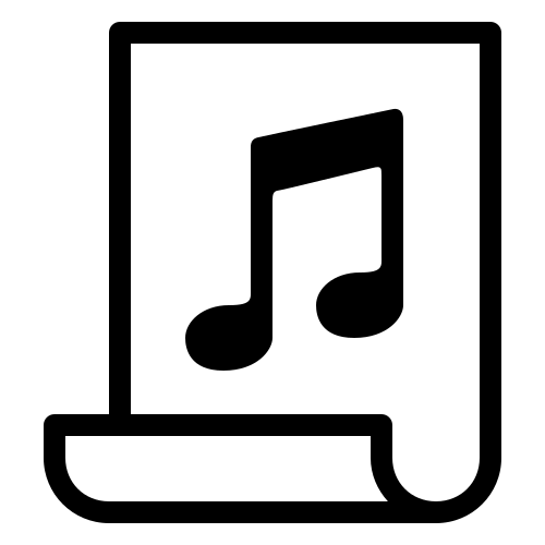 Noten Icons Im Ios Stil