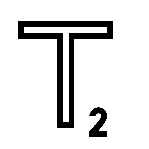 Ios スタイルでの 下付き文字 のアイコン