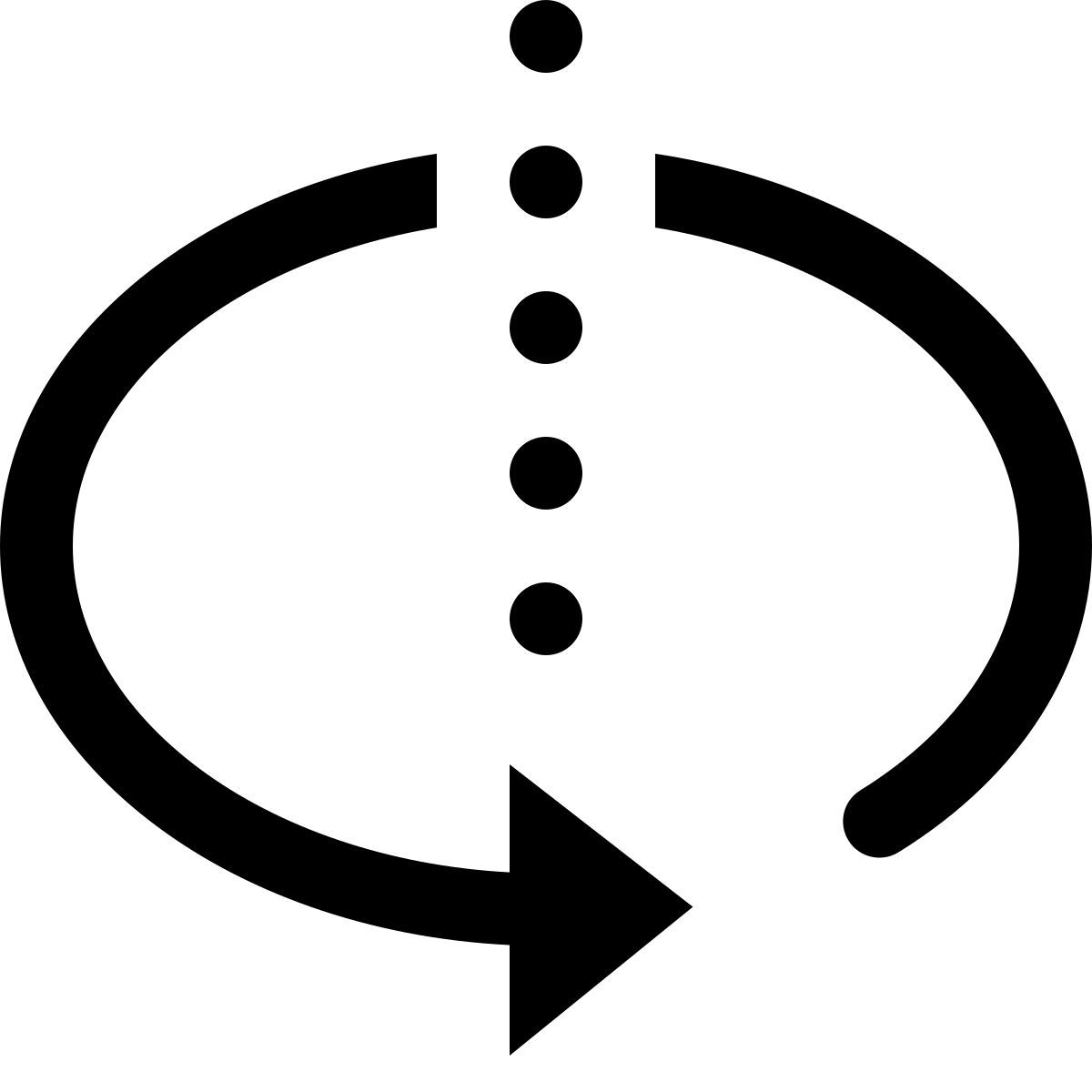 ios 17 glyph style 3d rotate icon