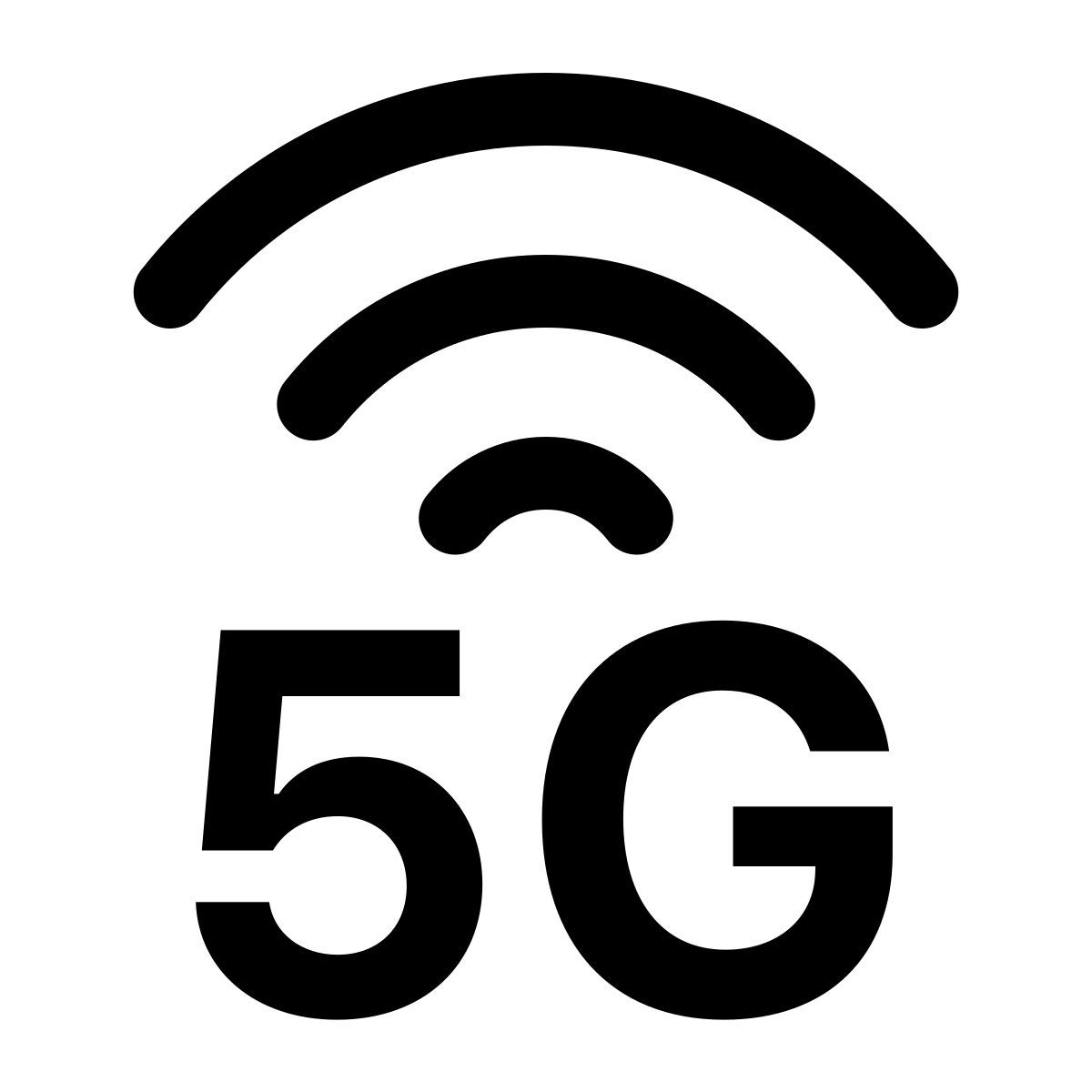 ios 17 glyph style 5 g icon