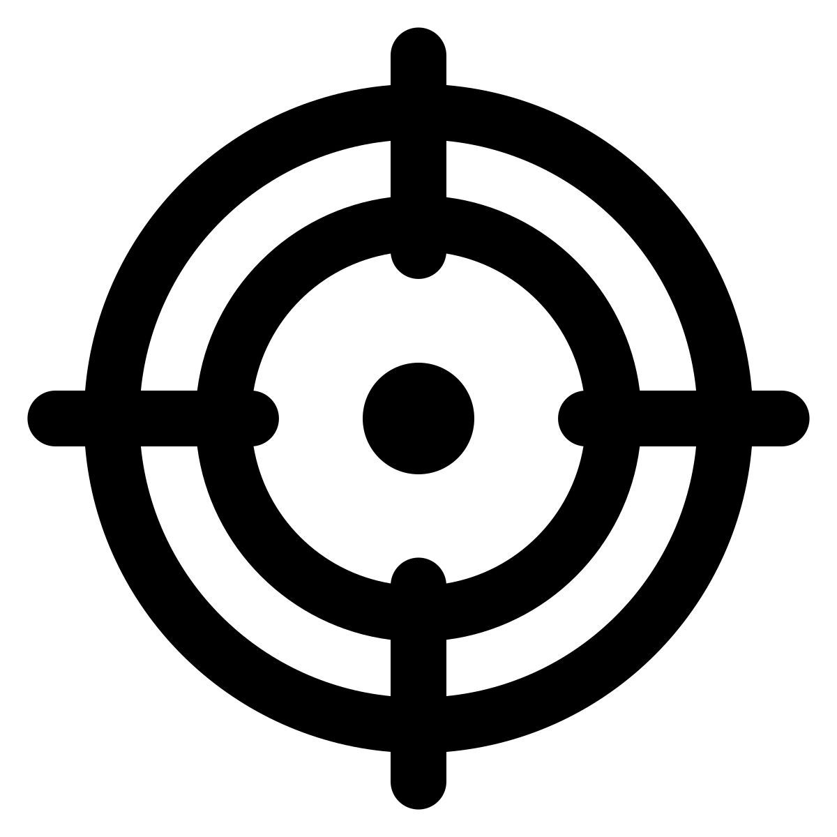 ios 17 glyph style precisione icon