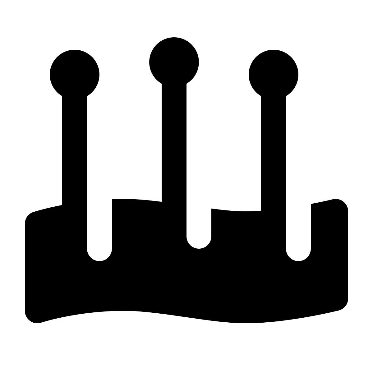 ios 17 glyph style acupuntura icon