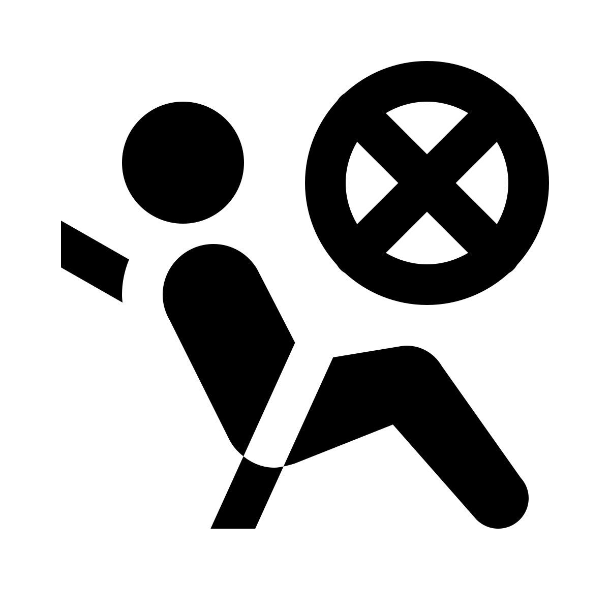 ios 17 glyph style 安全气囊关闭 icon