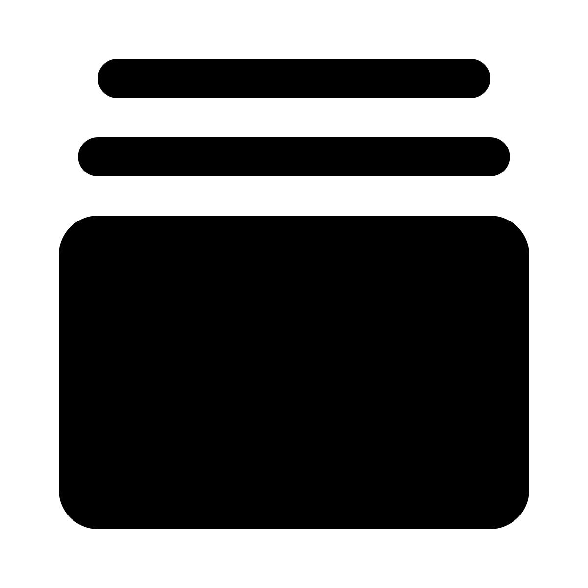 ios 17 glyph style albums icon