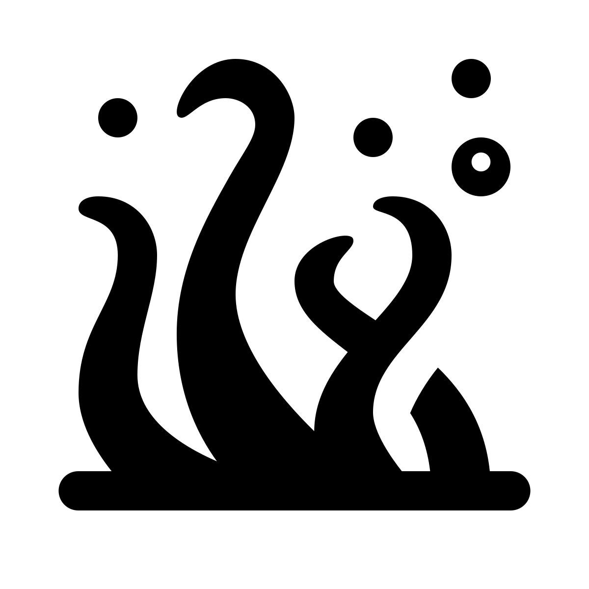 ios 17 glyph style 底部 icon