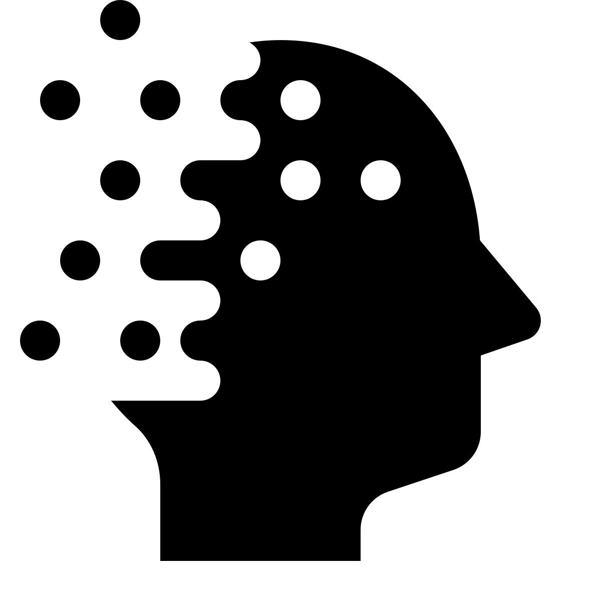 ios 17 glyph style alzheimer icon