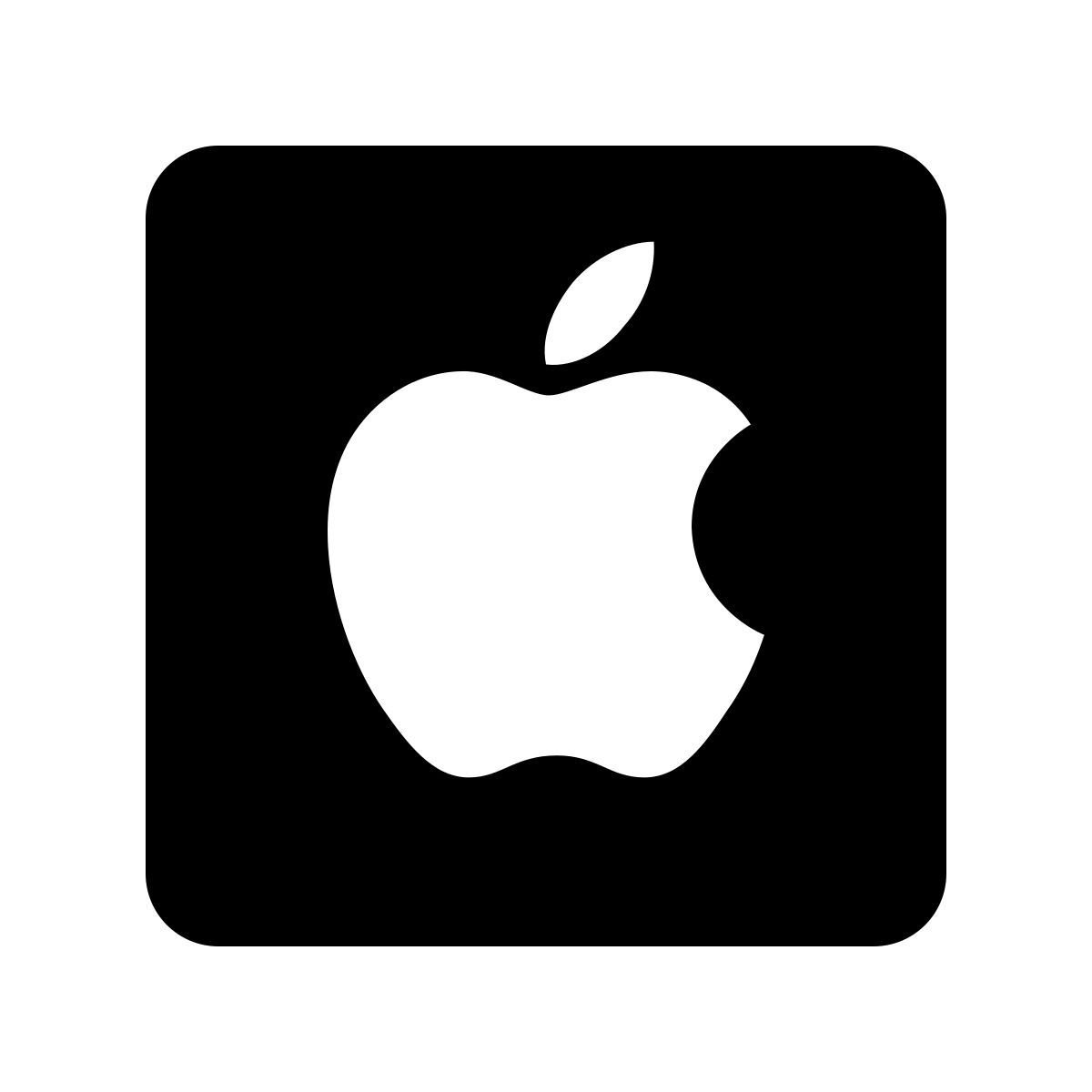 ios 17 glyph style apple tv icon