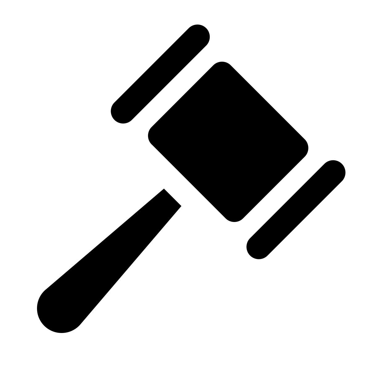 ios 17 glyph style vente aux enchères icon