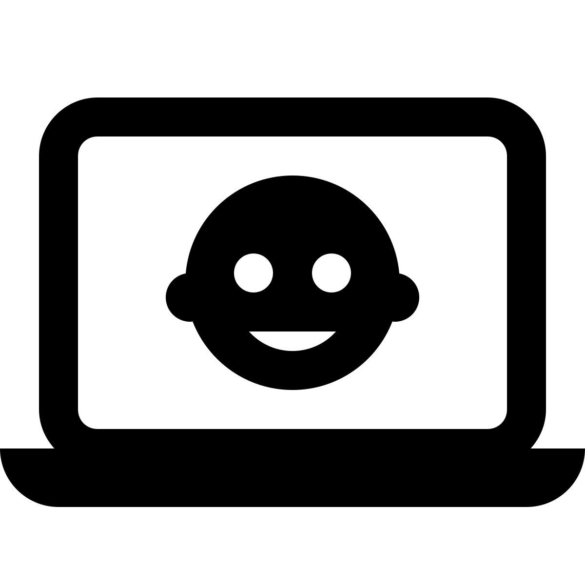 ios 17 glyph style applications pour bébés icon