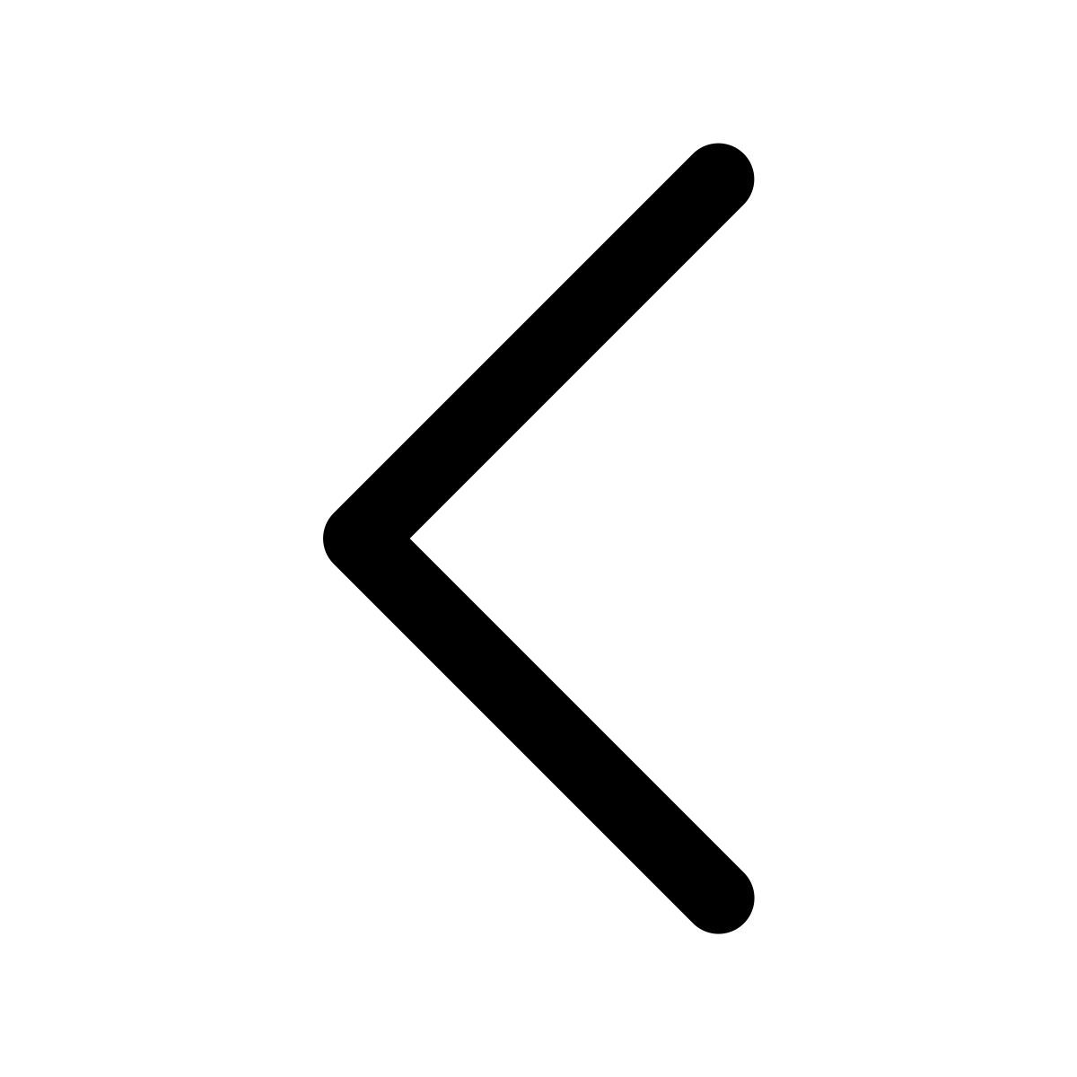 ios 17 glyph style atrás icon