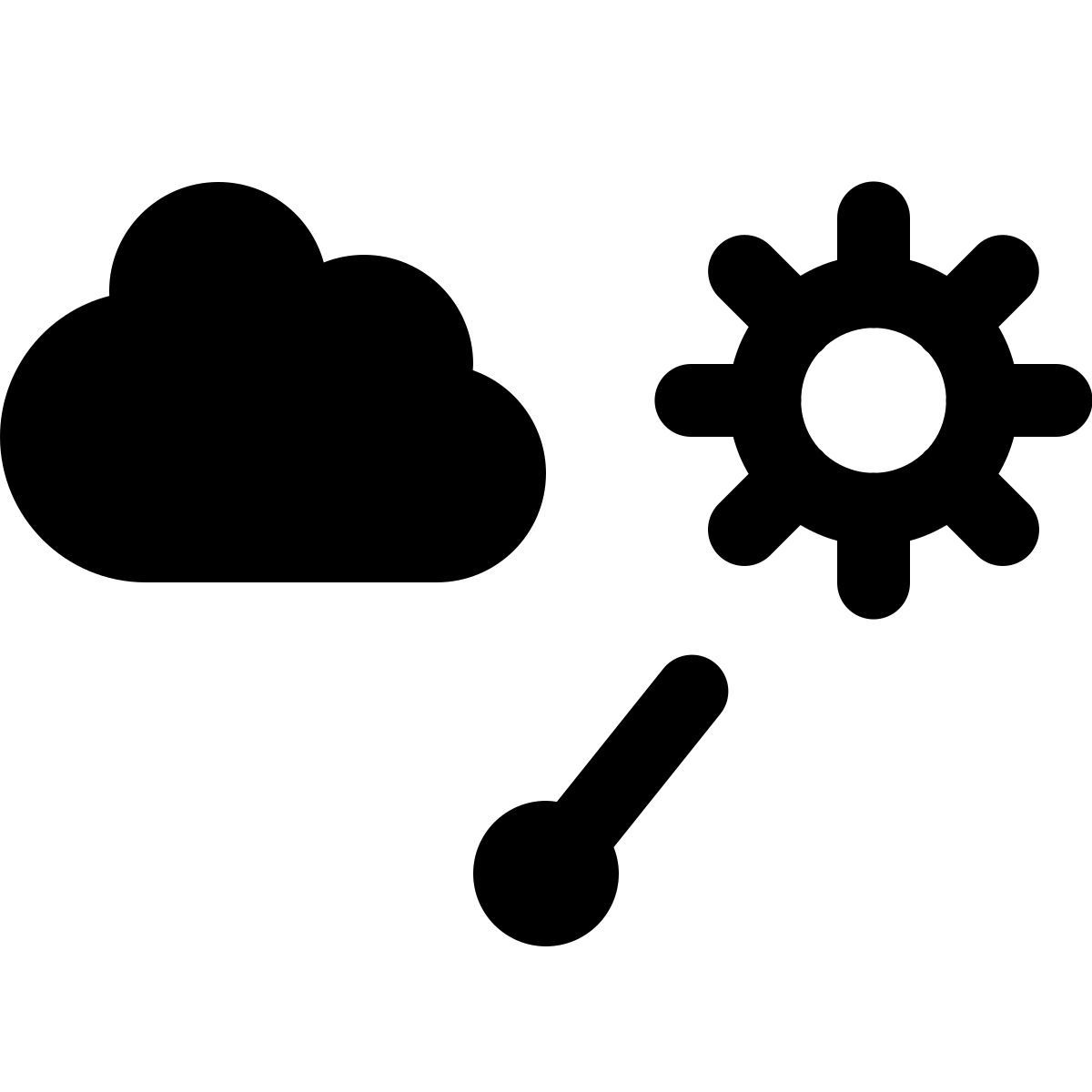 ios 17 glyph style barómetro icon