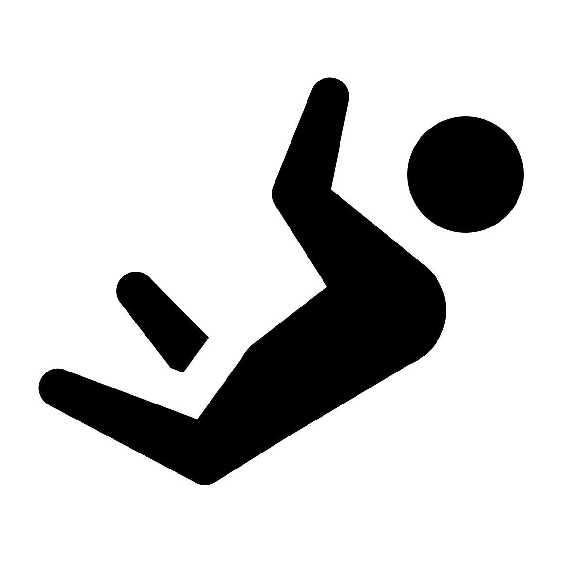 ios 17 glyph style base jumping icon