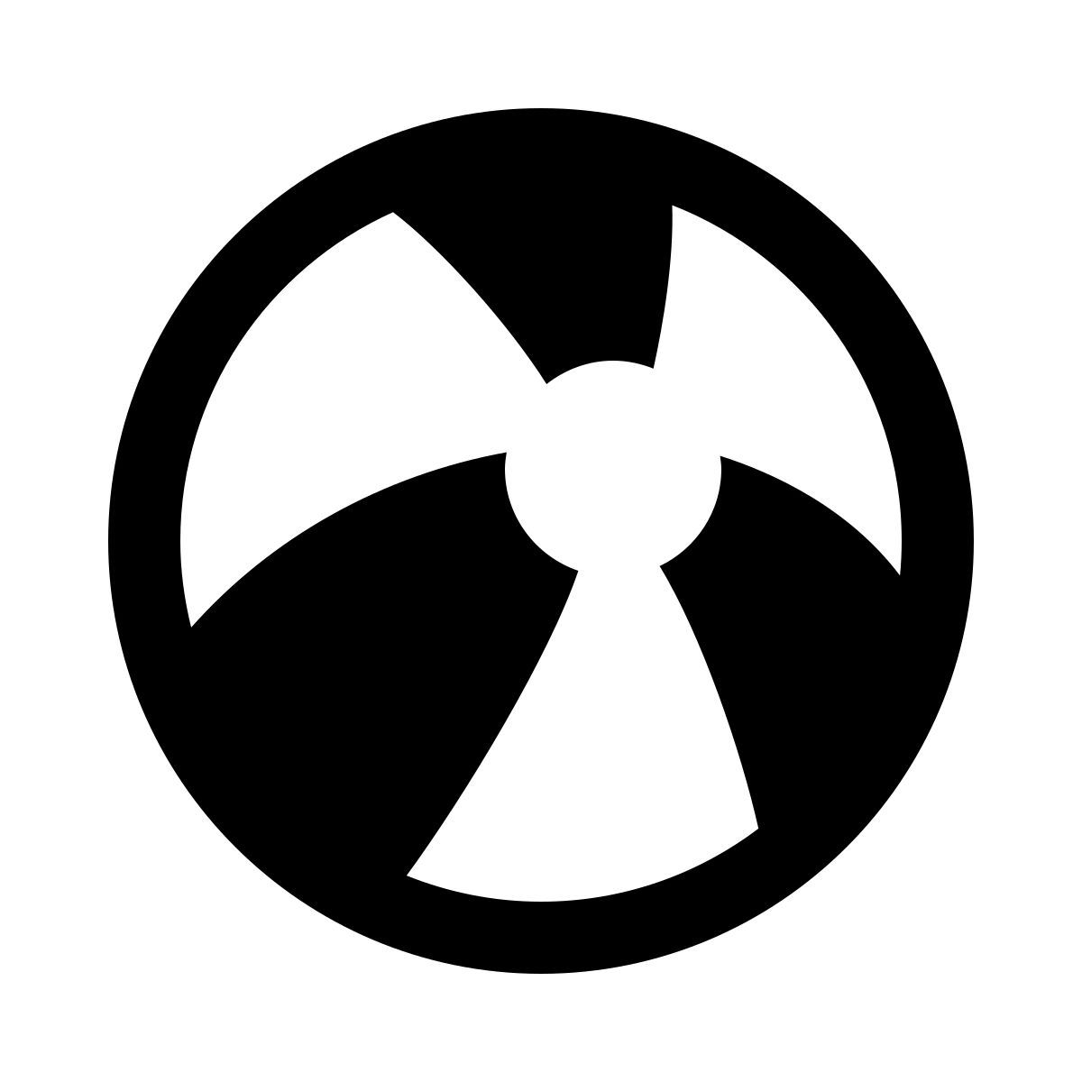 ios 17 glyph style 沙滩球 icon