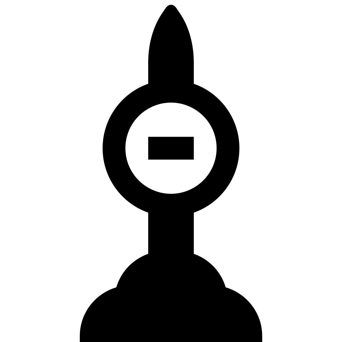 ios 17 glyph style bomba de la cerveza icon