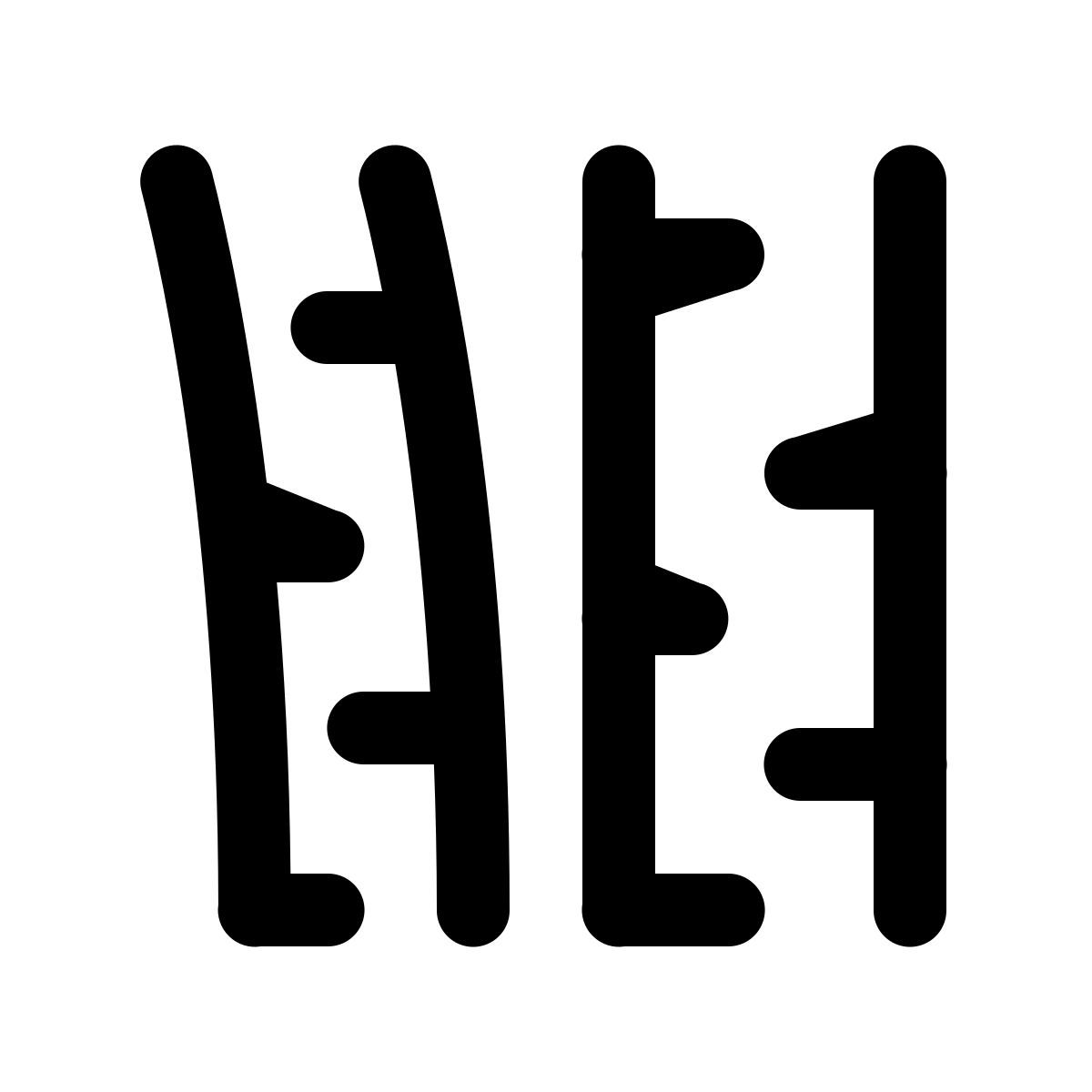 ios 17 glyph style birch icon