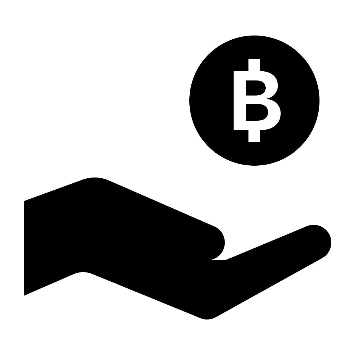 ios 17 glyph style bitcoin akzeptiert icon