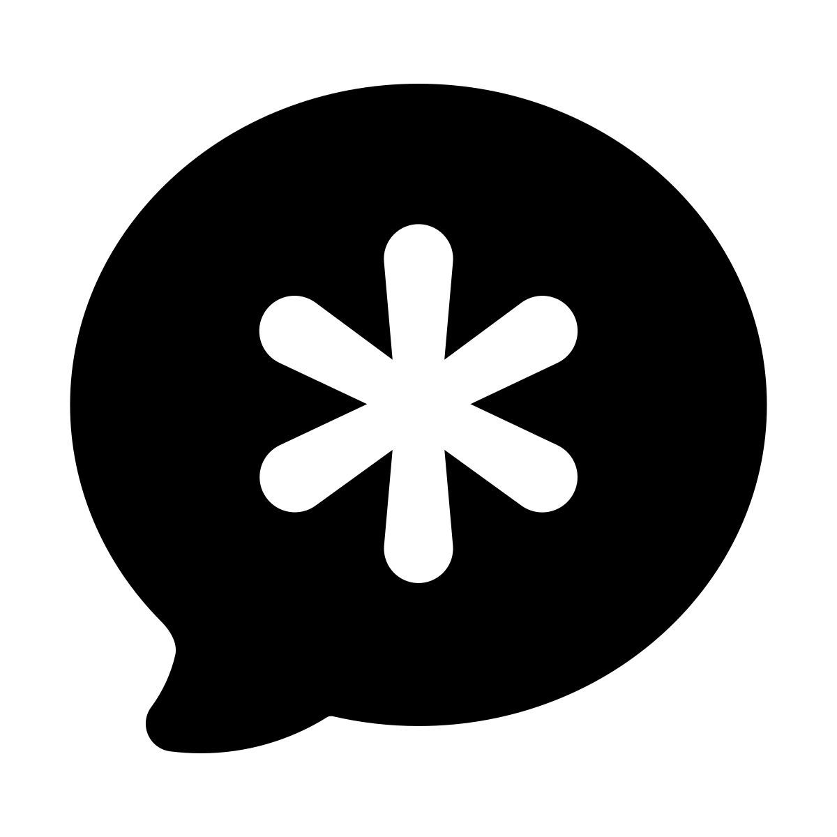 ios 17 glyph style valiente ai icon