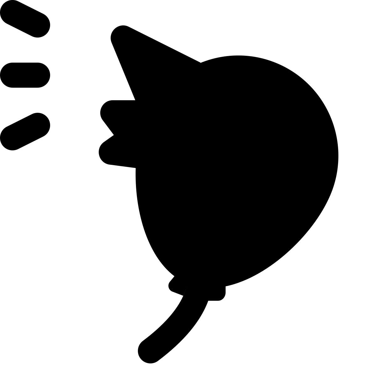ios 17 glyph style ballon éclaté icon
