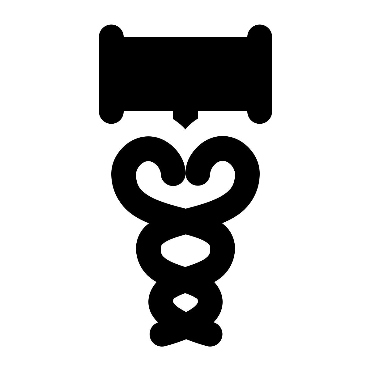 ios 17 glyph style 健康 icon