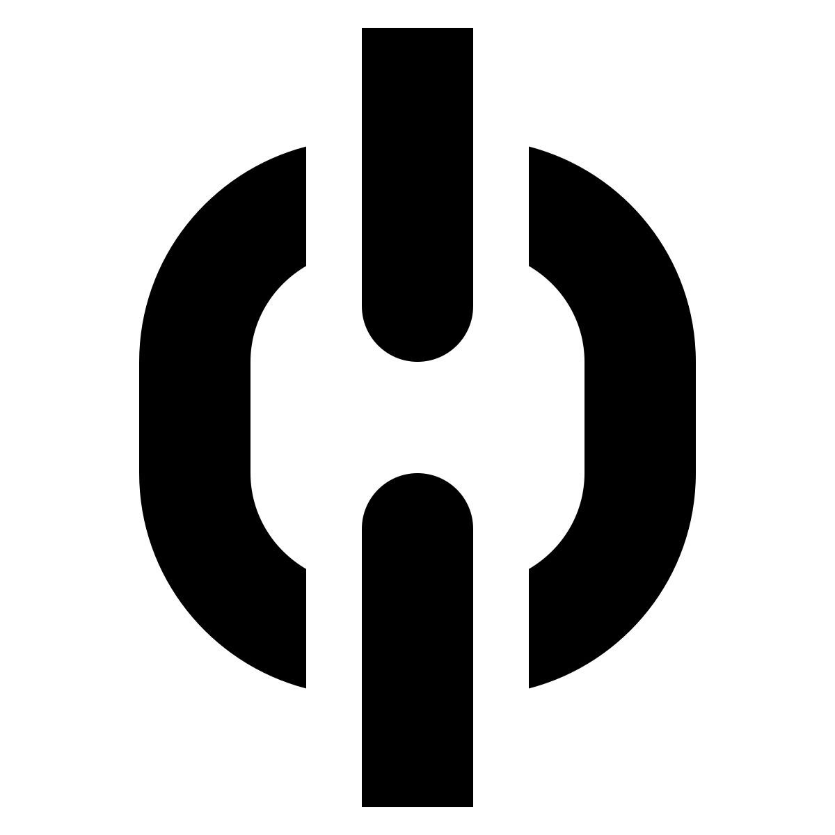 ios 17 glyph style chain intermediate icon