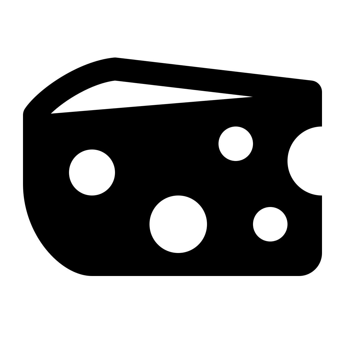 ios 17 glyph style queso icon