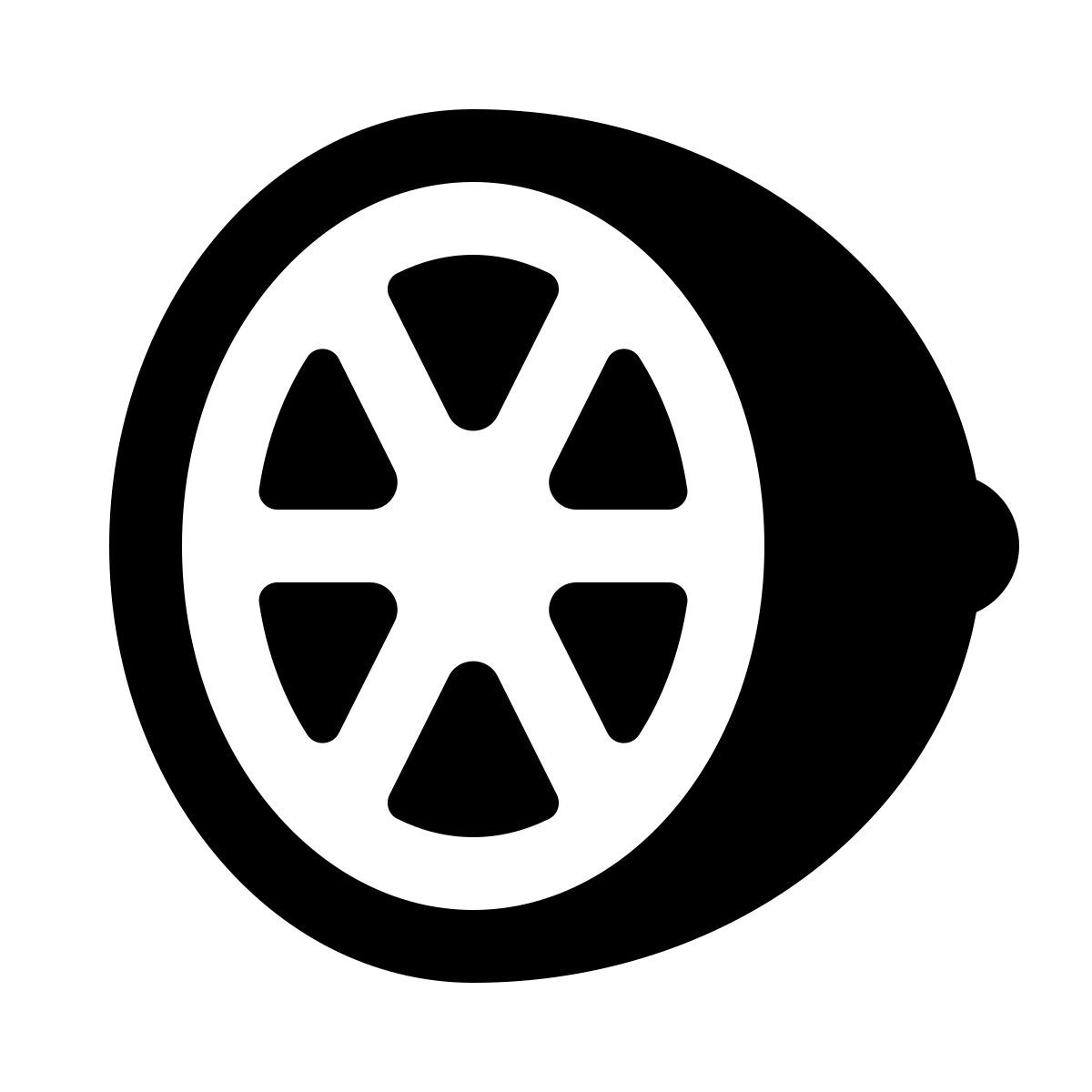 ios 17 glyph style cítricos icon