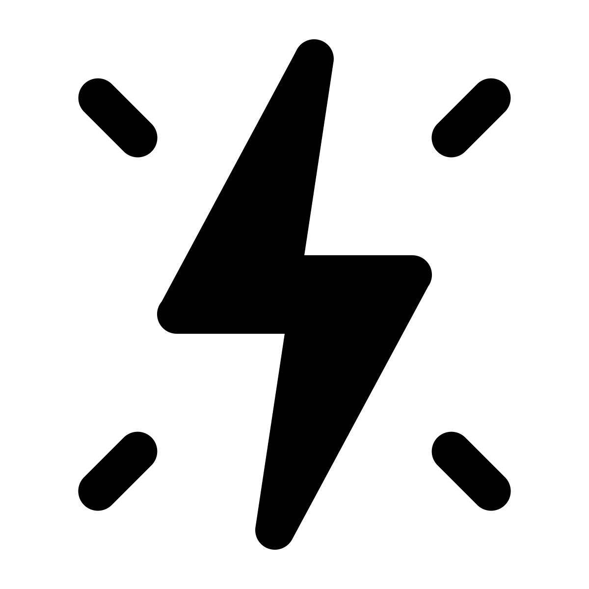 ios 17 glyph style lightning icon