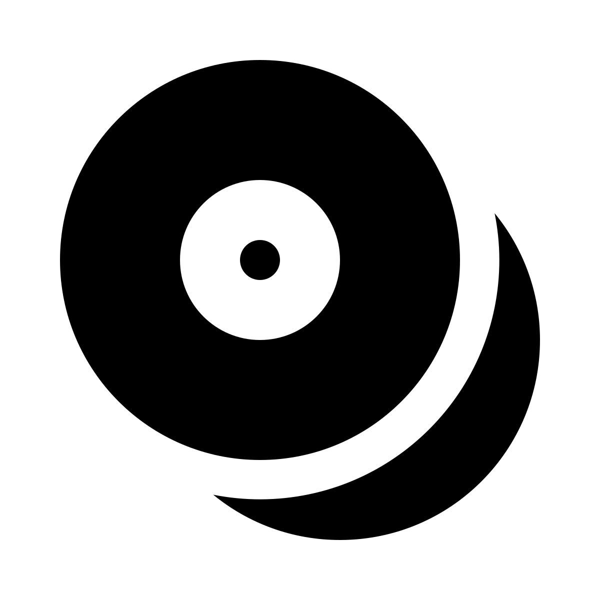 ios 17 glyph style cymbals icon