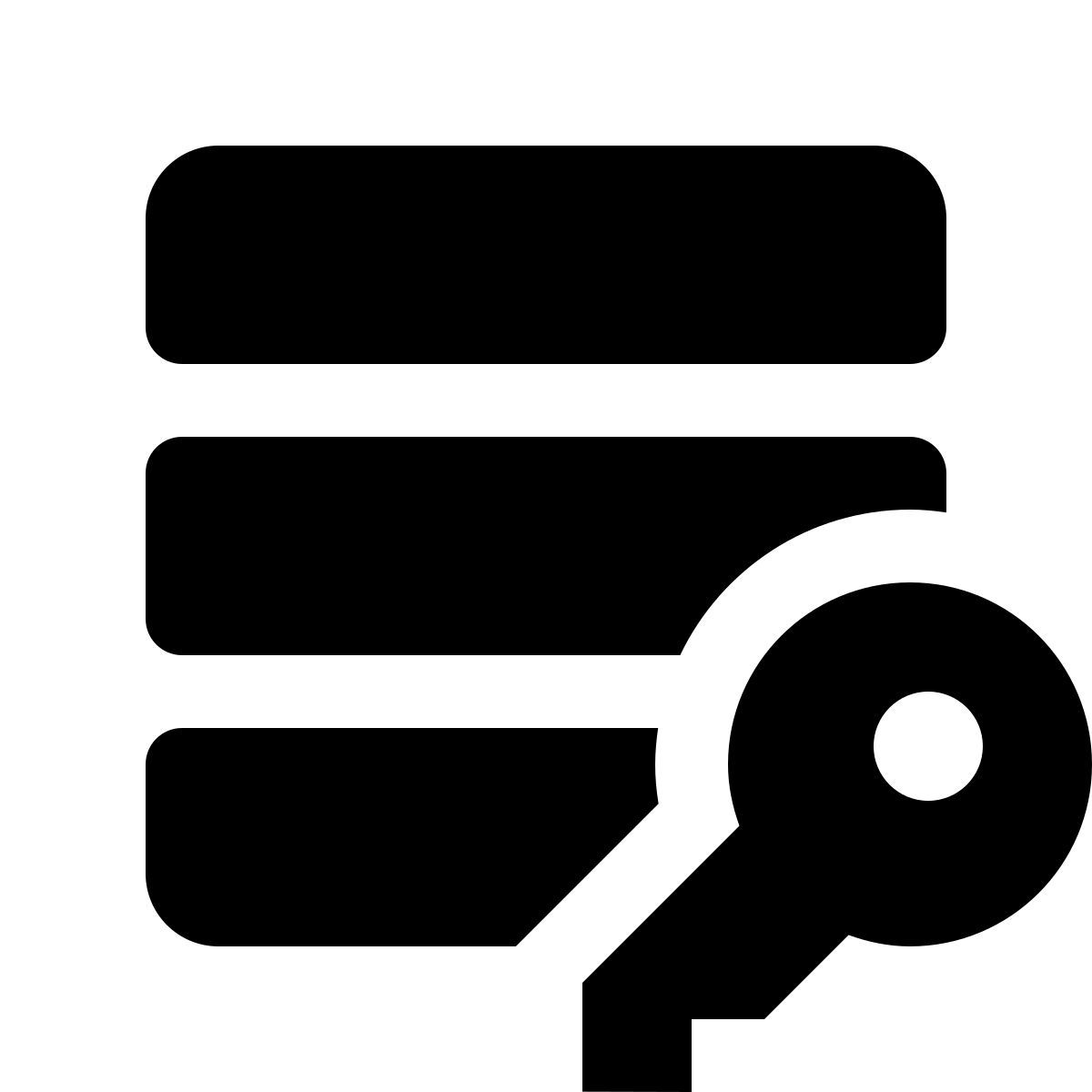 ios 17 glyph style 数据加密 icon