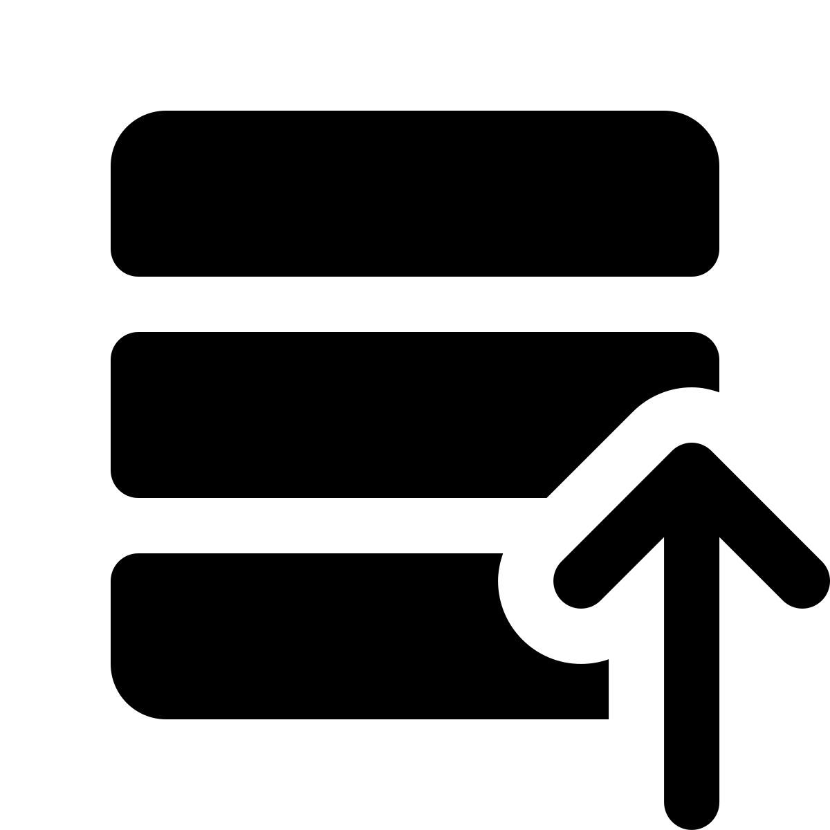 ios 17 glyph style ripristino del database icon