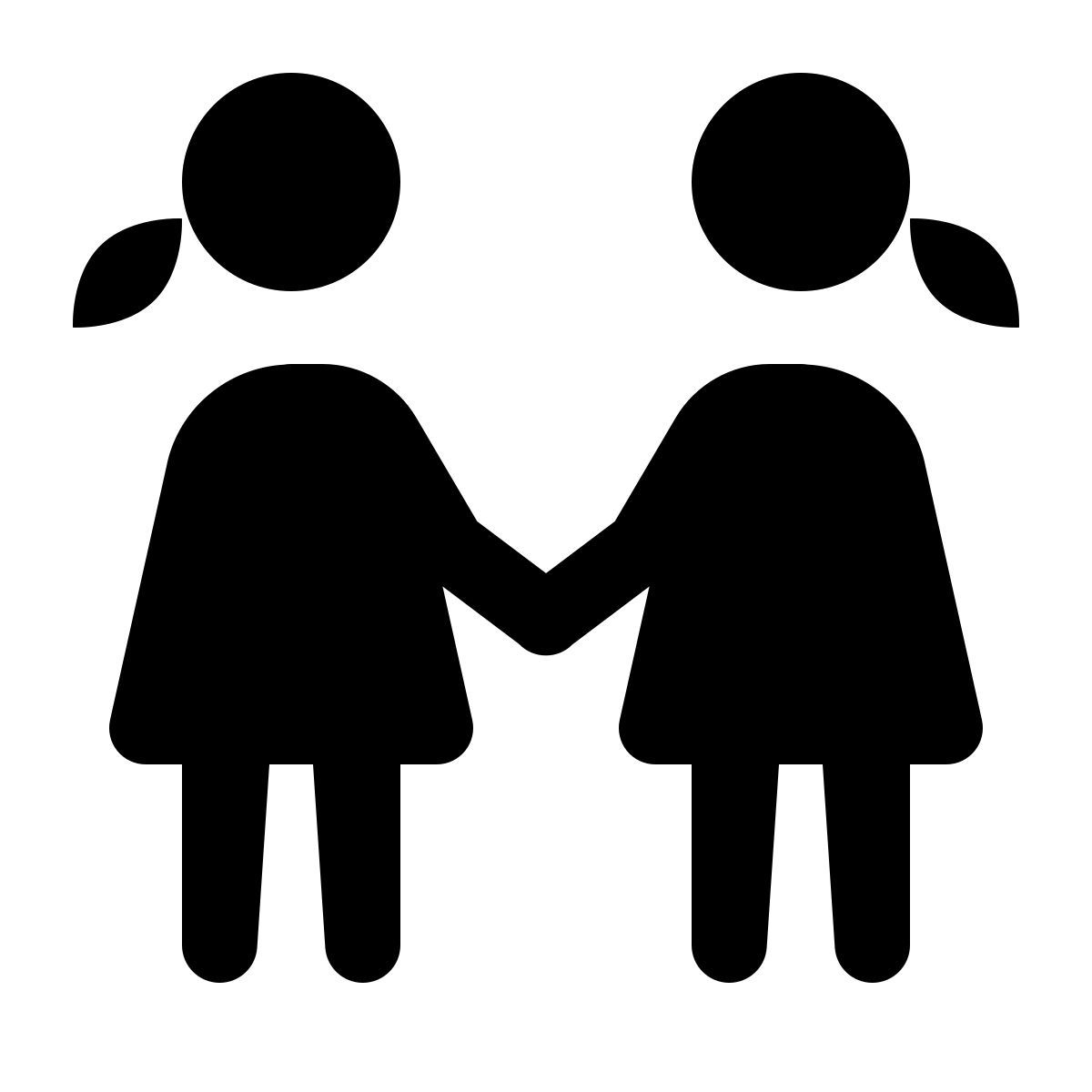 ios 17 glyph style 날짜 여자 icon