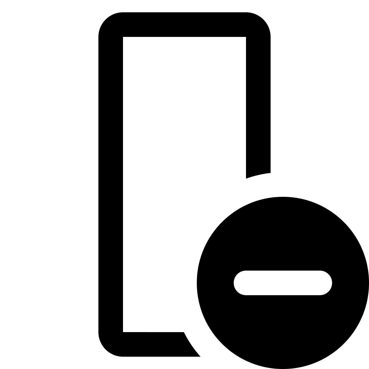 ios 17 glyph style 删除列 icon