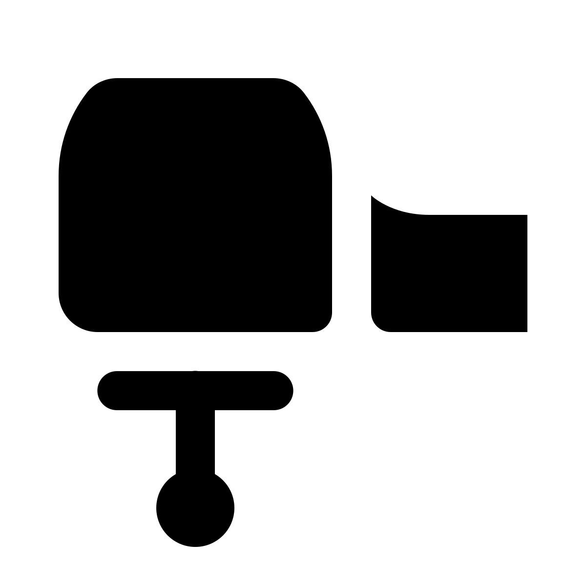 ios 17 glyph style maquina dental icon