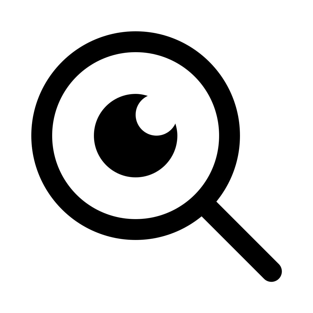 ios 17 glyph style détective icon