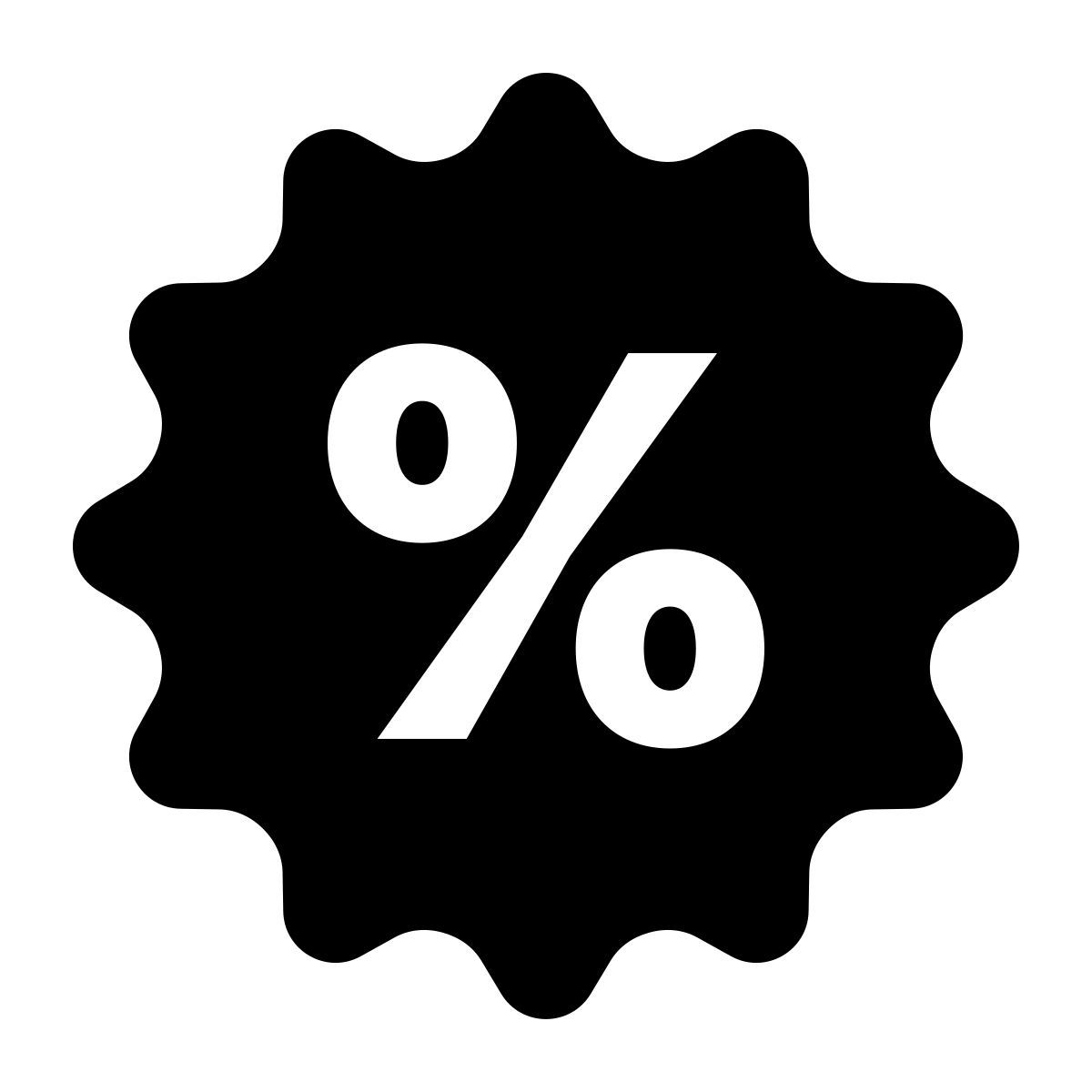 ios 17 glyph style discount icon