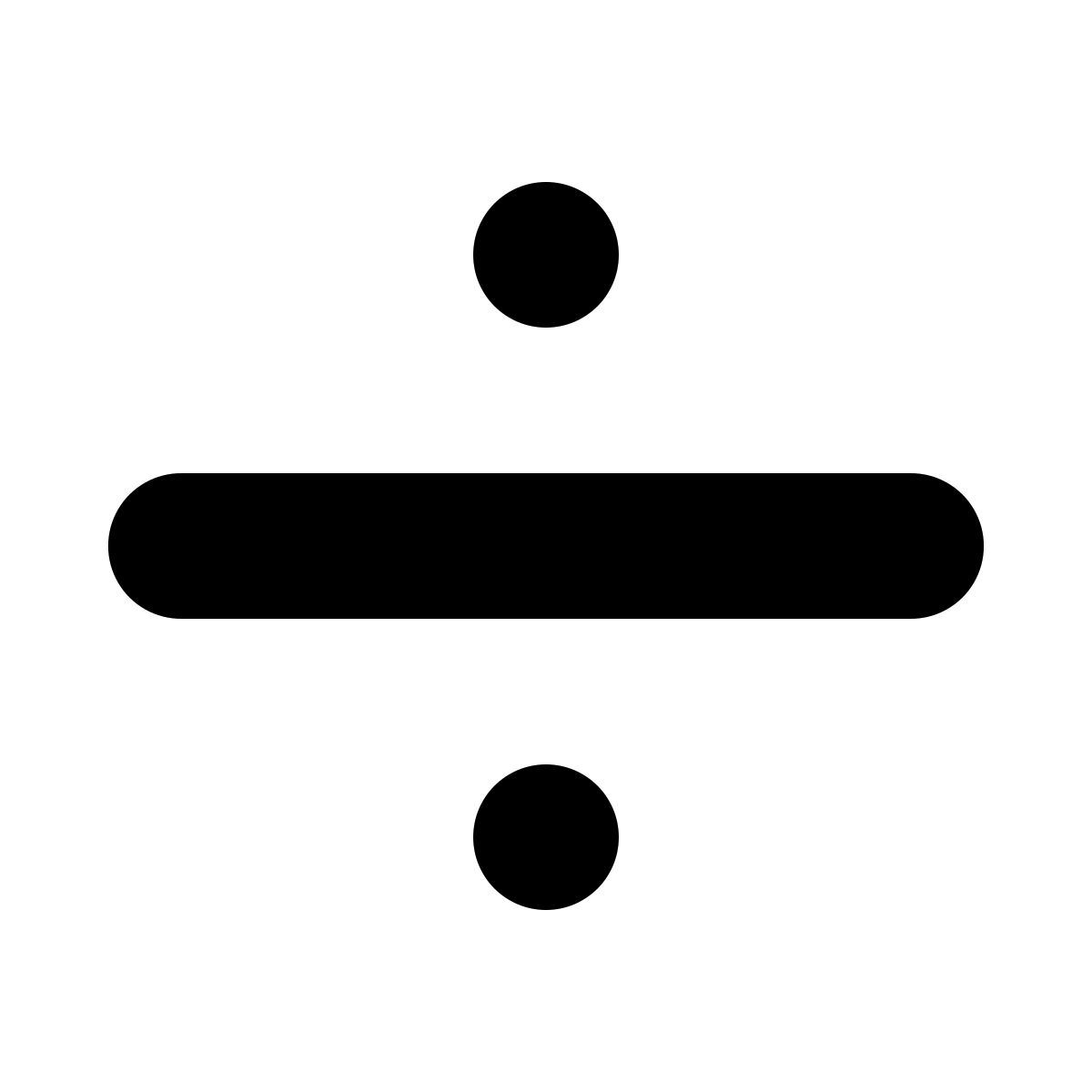 ios 17 glyph style divide icon