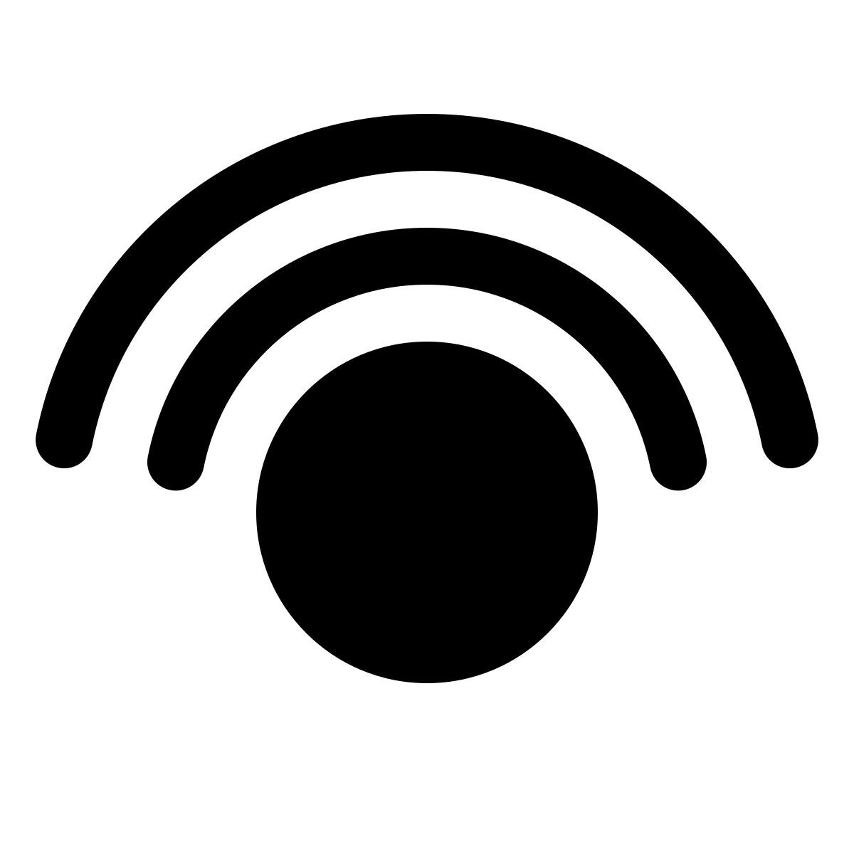 ios 17 glyph style taper deux fois icon