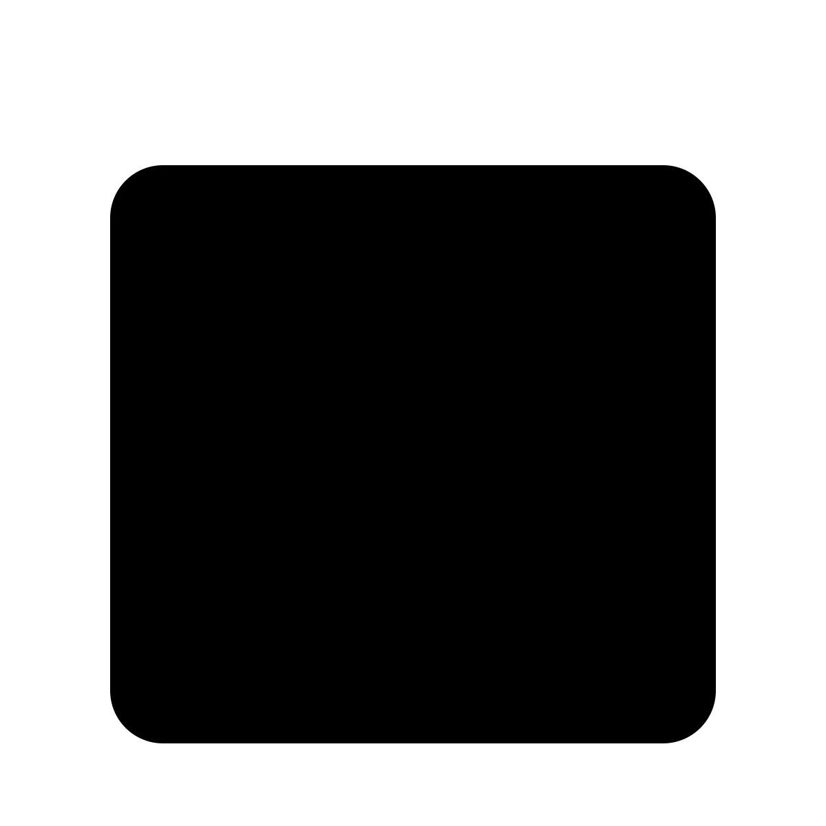 ios 17 glyph style download icon