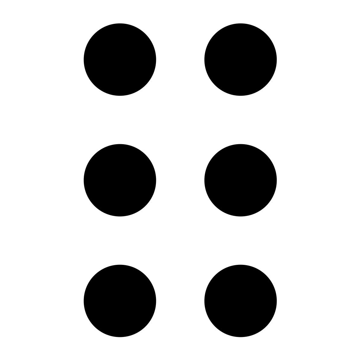 ios 17 glyph style mango de arrastre icon