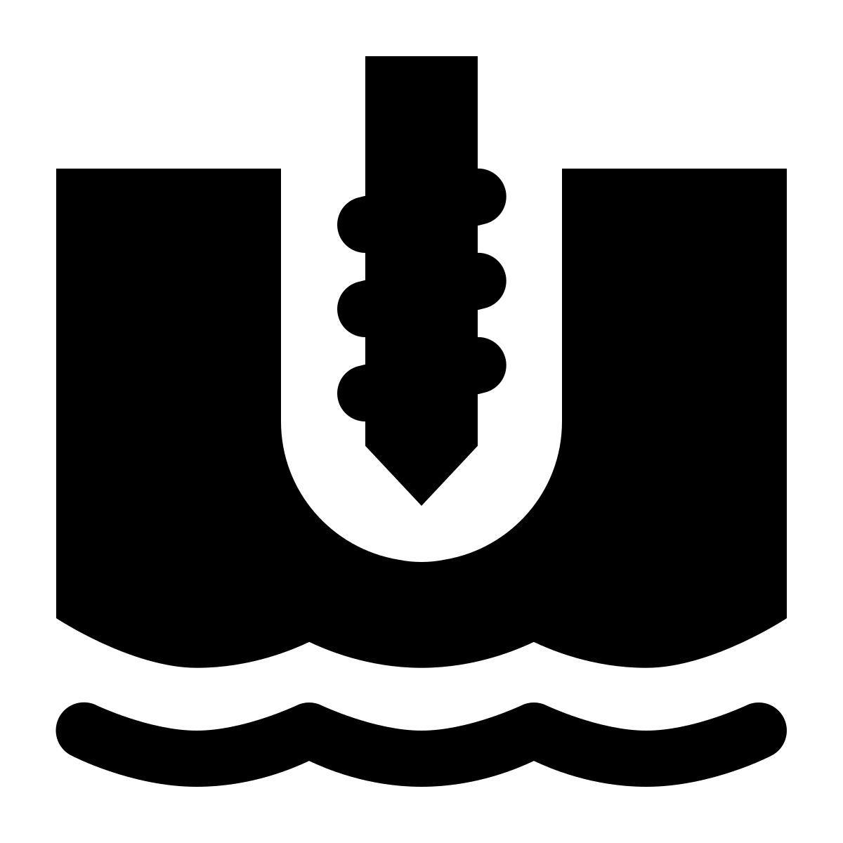 ios 17 glyph style 钻井 icon