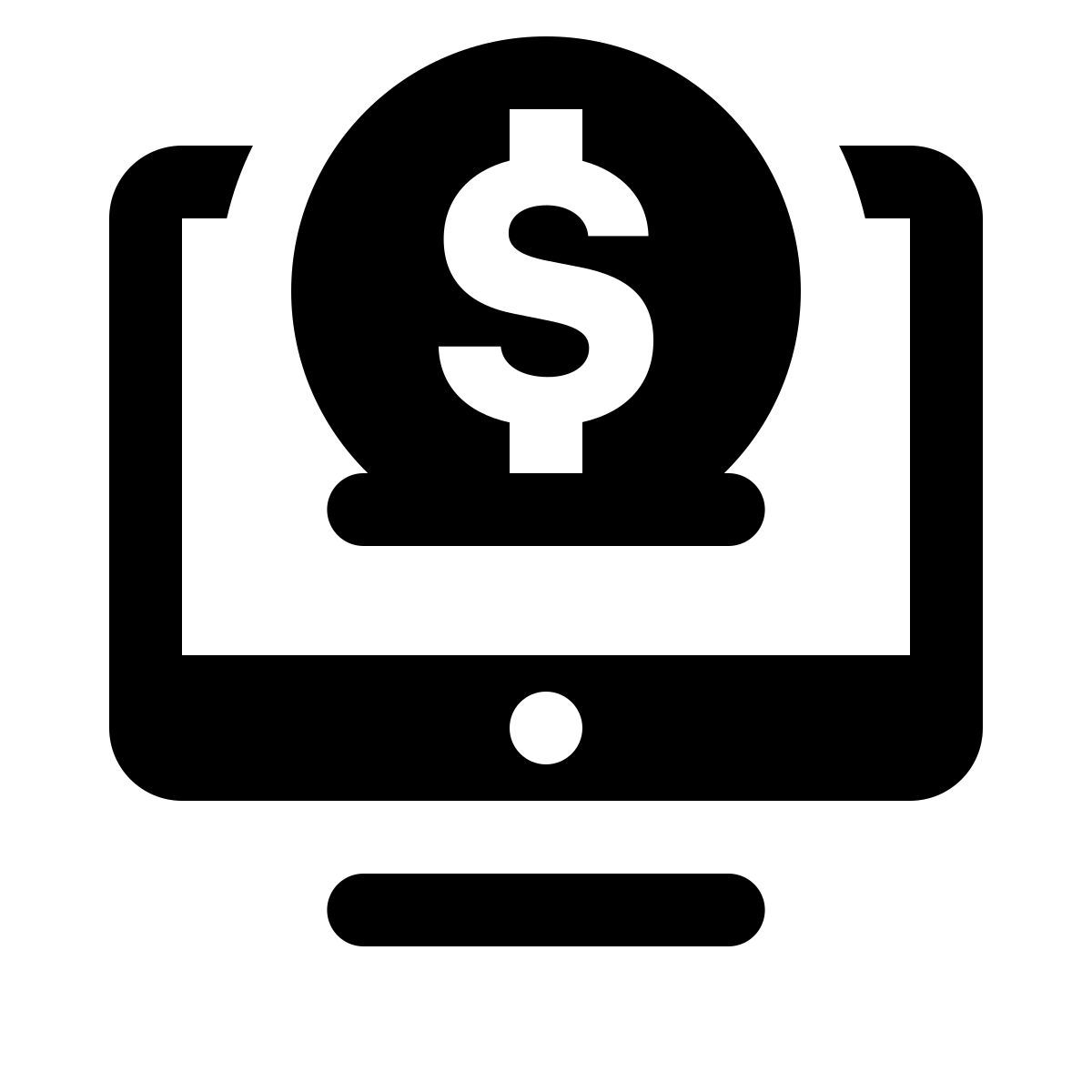 ios 17 glyph style e commerce icon