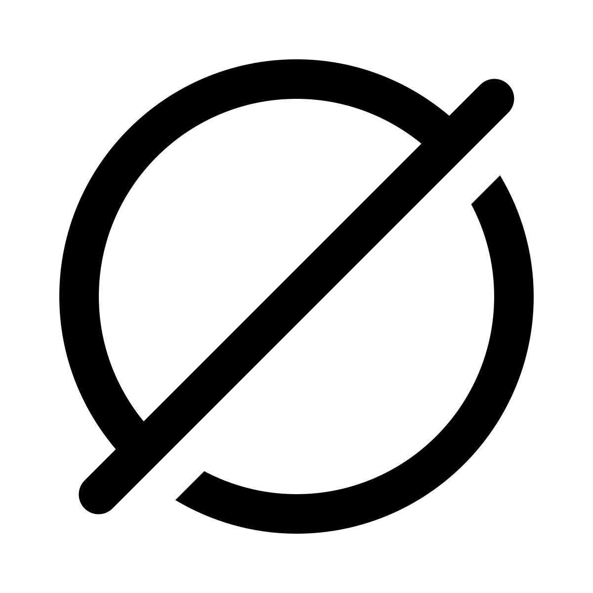 ios 17 glyph style 빈 세트 icon